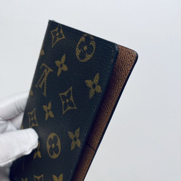 Louis Vuitton Brown Monogram Bifold Long Wallet - Picture 7 of 15
